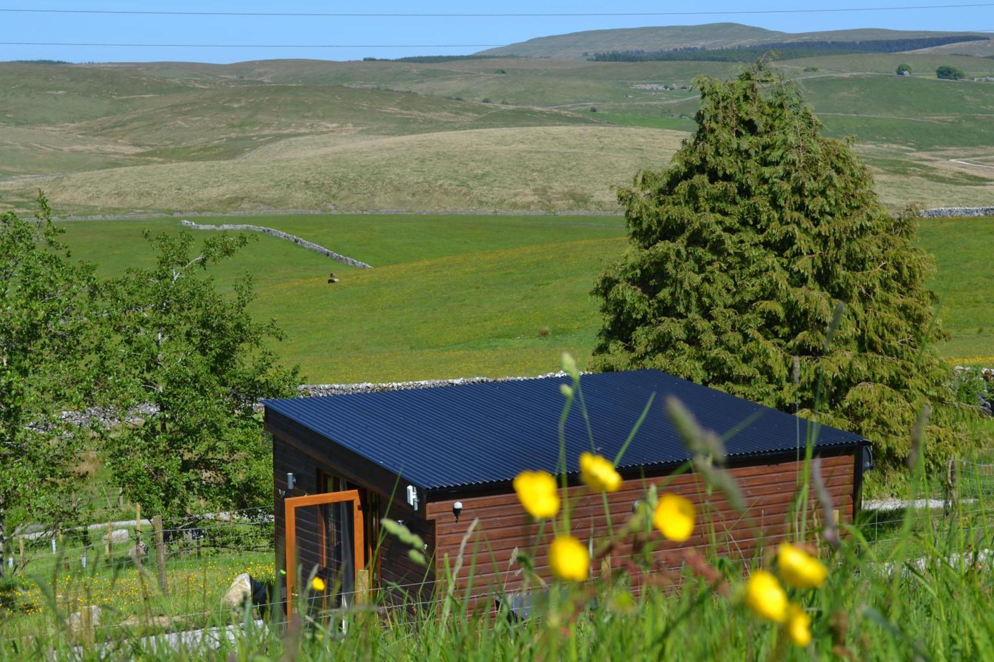 The Warren Lodge Cabin At Ashes Farm, Near Settle Kültér fotó